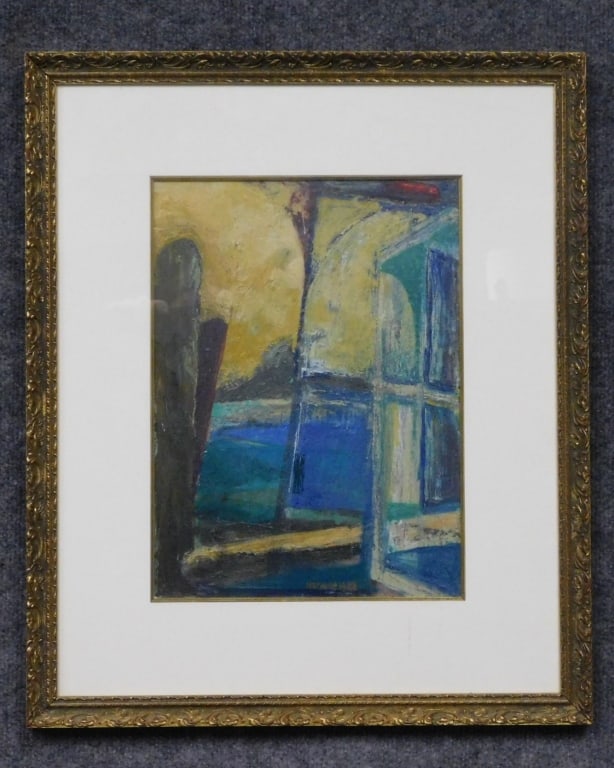 Joseph Norman Acrylic on Paper 'Suburban Dreams' (1 of 4)