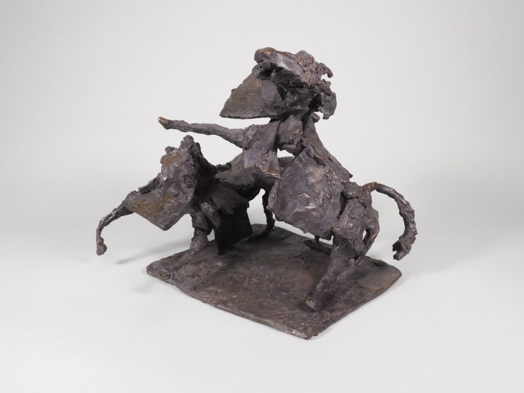 Fred Farr Modernist Bronze Sculpture (1 of 5)
