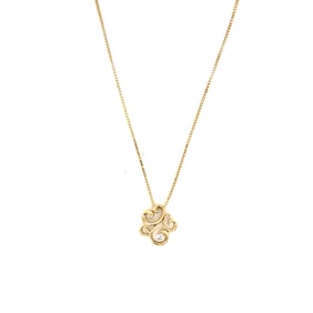 14k Gold Diamond Necklace