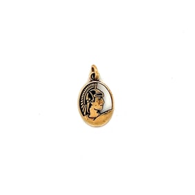 14k Gold Roman Soldier Pendant