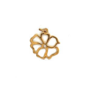 Pandora 14k Flower Pendant