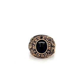 West Point 1980 Class Ring 10k Gold