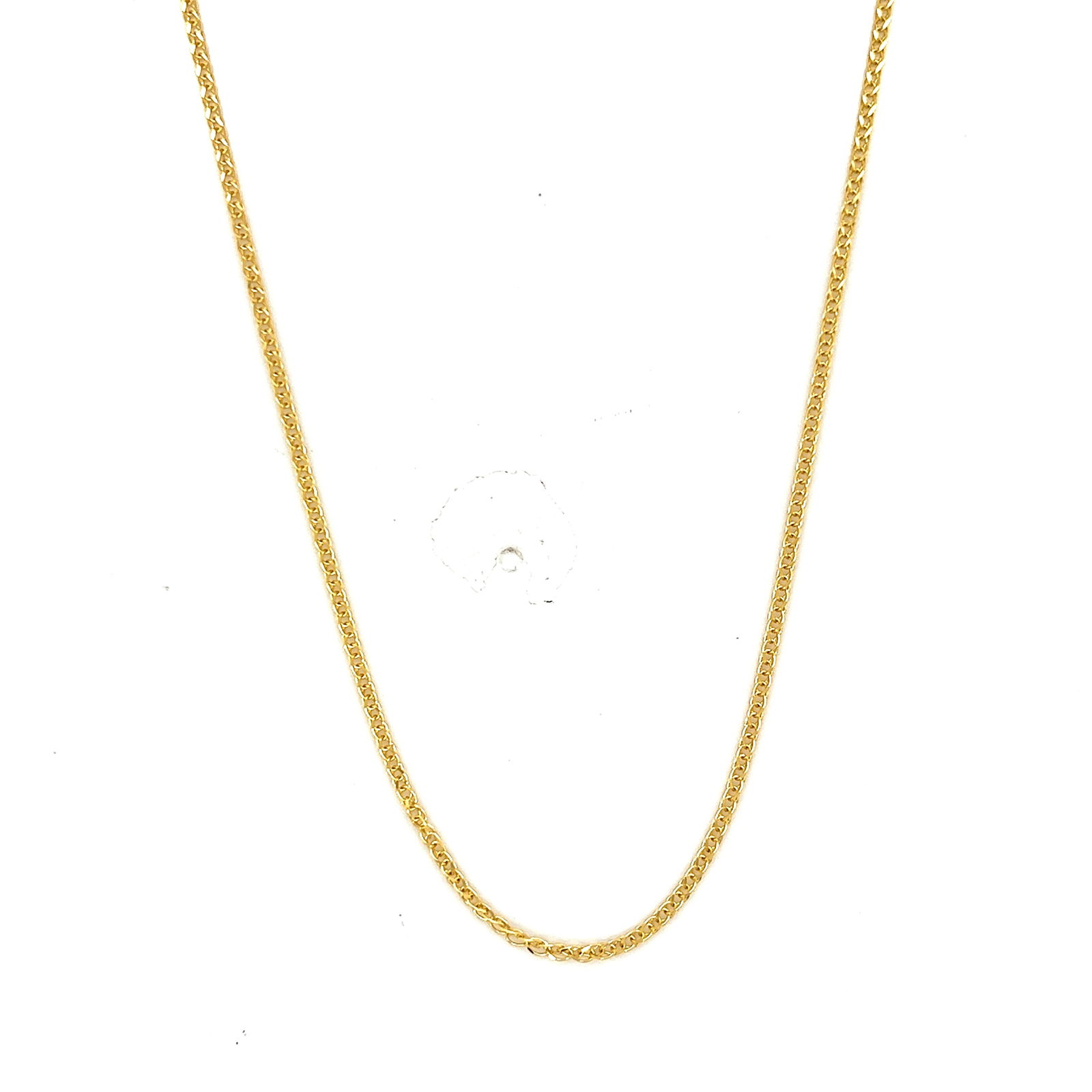 14k Gold Curb Link Chain Necklace (1 of 3)
