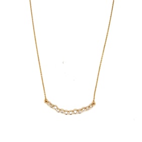 14k Gold Diamond Necklace
