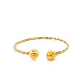 David Yurman 18k Gold Solari Cablespira Bracelet