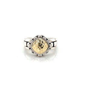 JAI John Hardy 14k Gold and Sterling Silver Ring