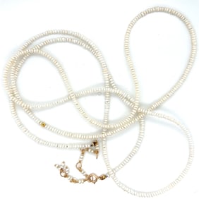 Anne Sportun 18k Pearl Wrap Bracelet/Necklace