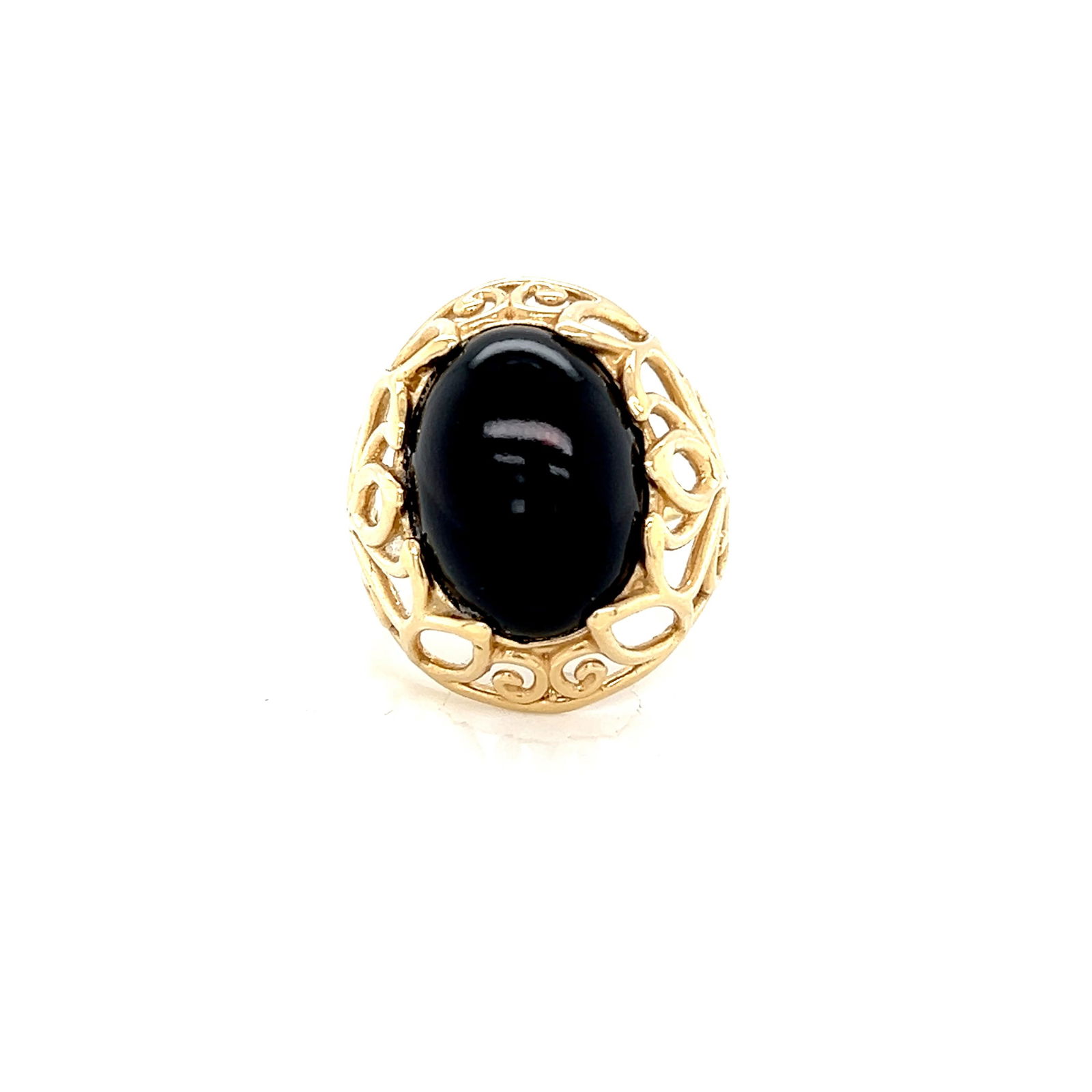 14k Gold Onyx Ring (1 of 4)
