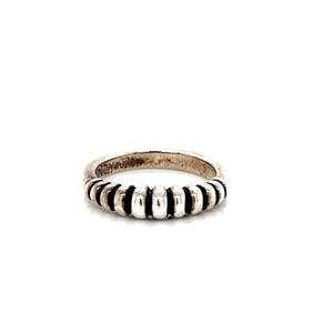 Lagos Caviar Sterling Silver Ring