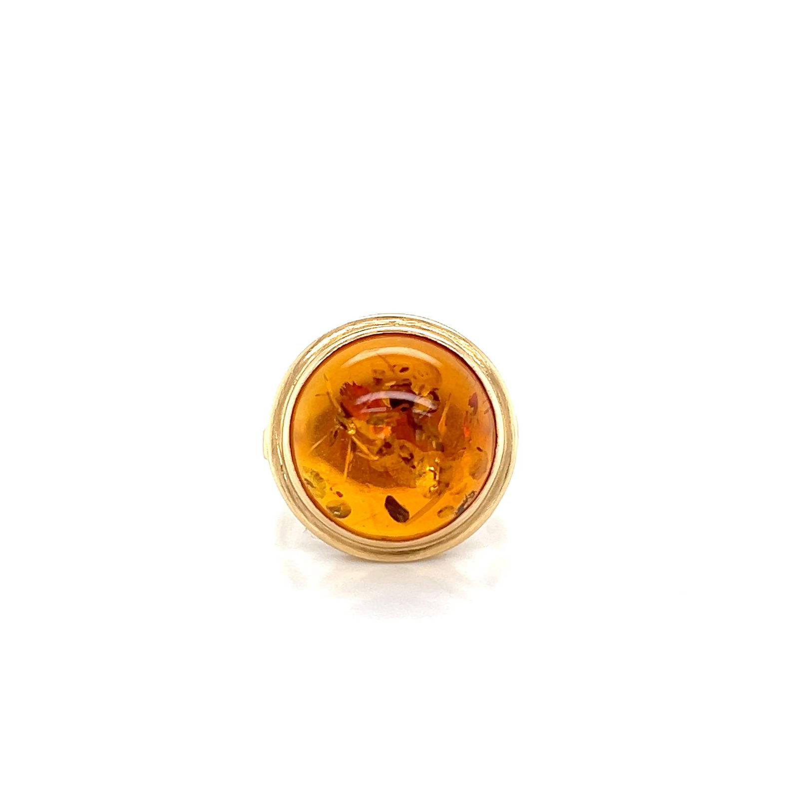 14k Soviet Amber Ring (1 of 4)