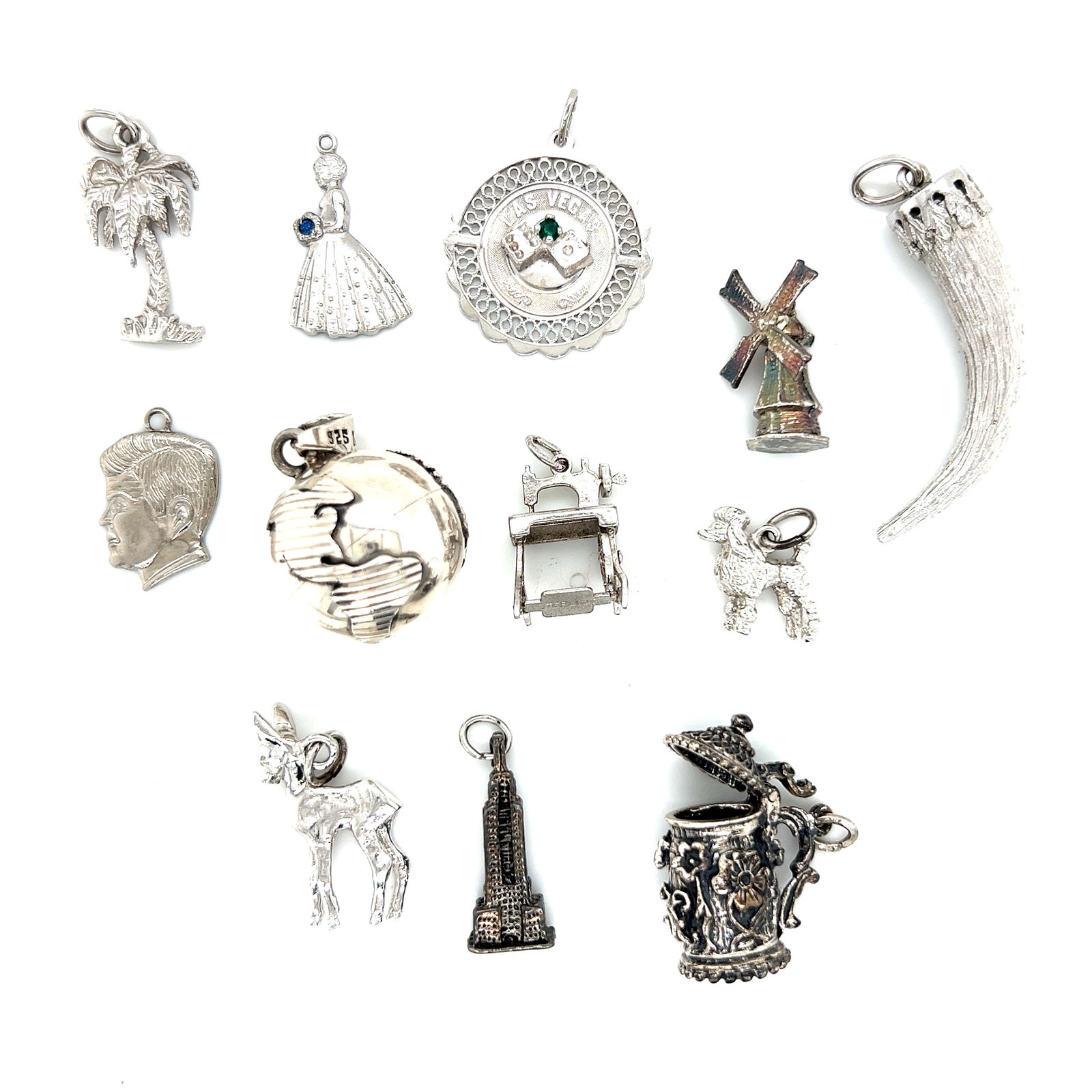 Lot of Sterling Silver Charms (1 of 1)