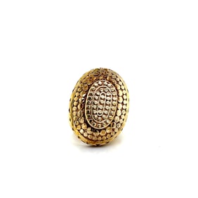 Anna Beck Gold Tone Sterling Silver Ring