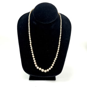 Graduated Pearl Necklace