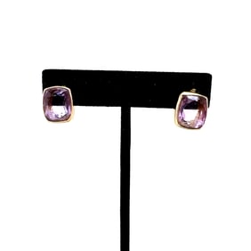 Sterling Silver Amethyst Earrings