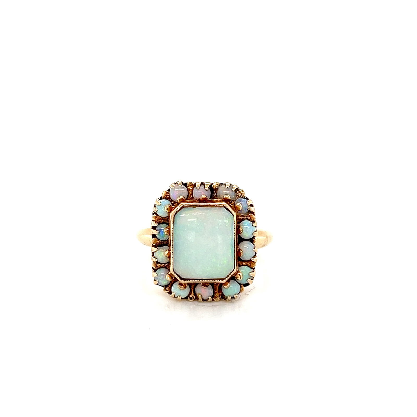 Antique 10k Gold Opal Ring (1 of 4)