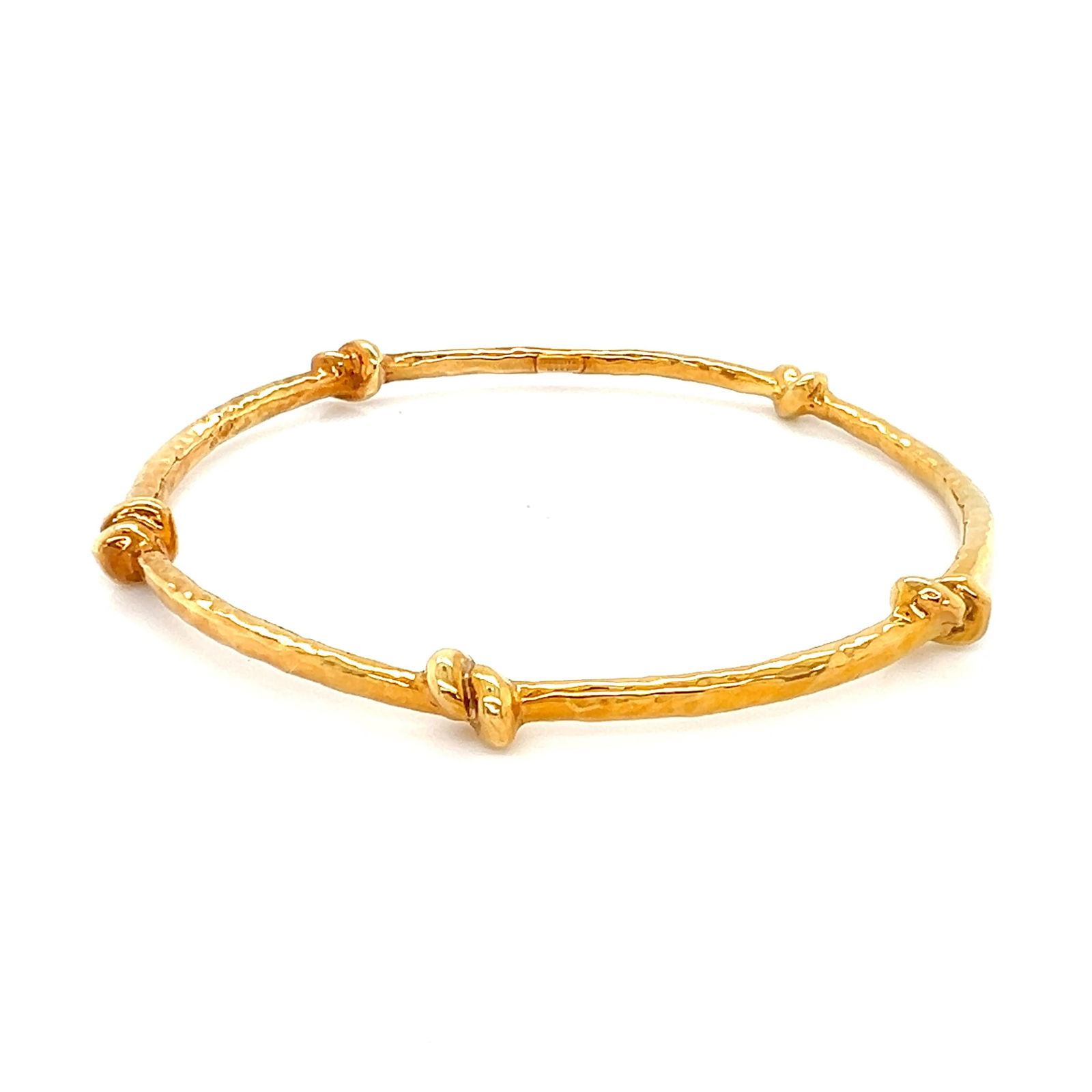 Ippolita 18k Gold Knot Bangle Bracelet (1 of 5)