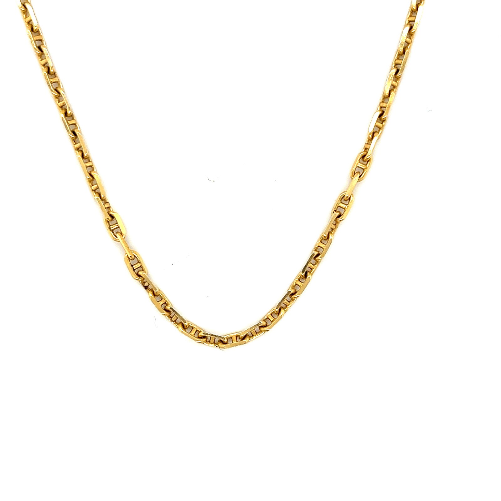 14k Gold Mariner Chain Necklace (1 of 5)