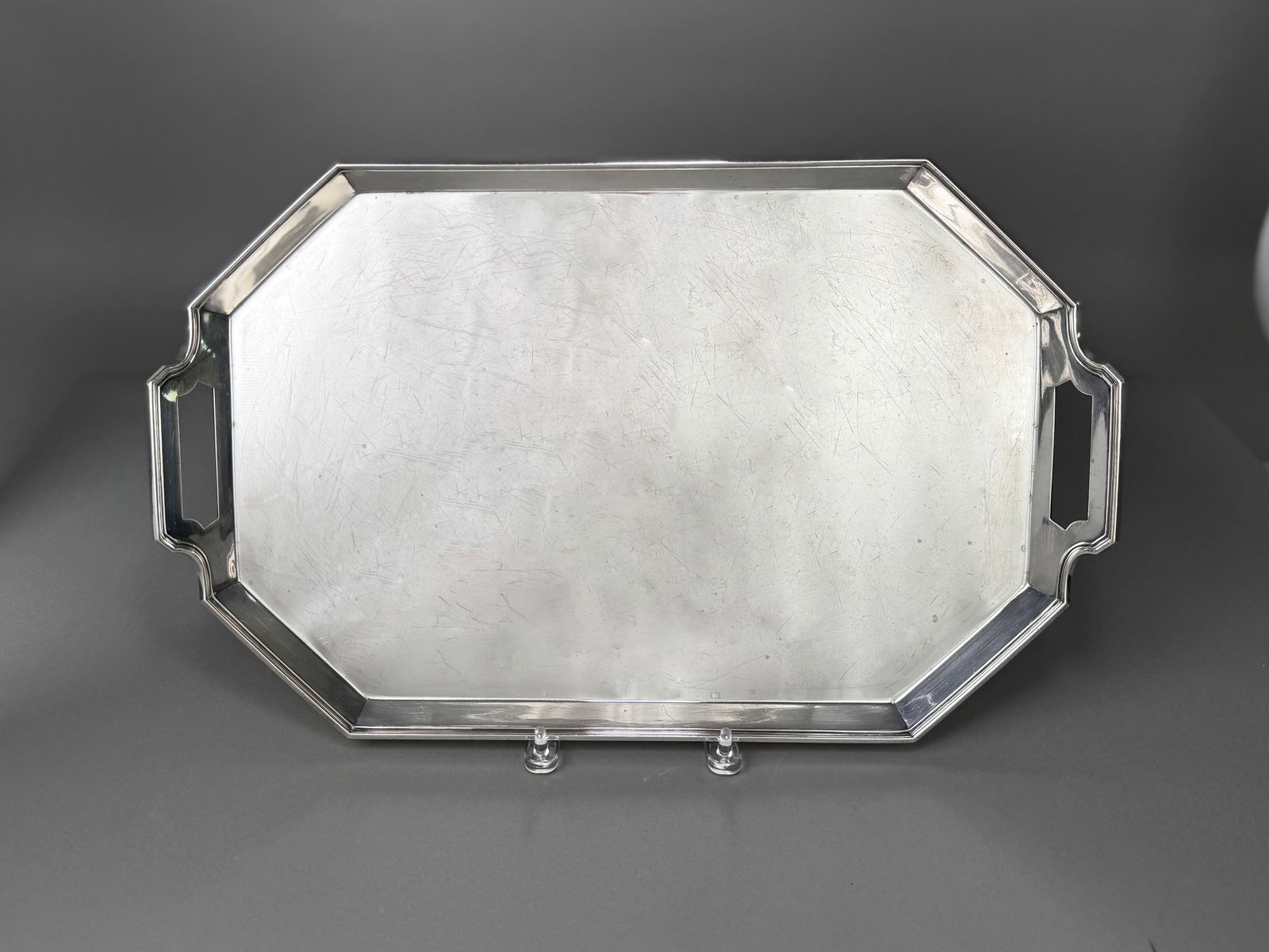 Tiffany Art Deco Sterling Silver Serving Tray (1 of 3)