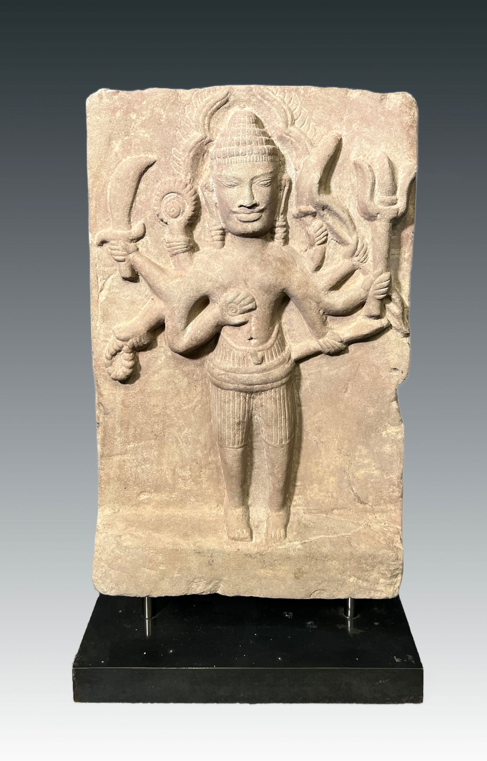 Large Early Vietnamese Stone Figure (1 of 2)