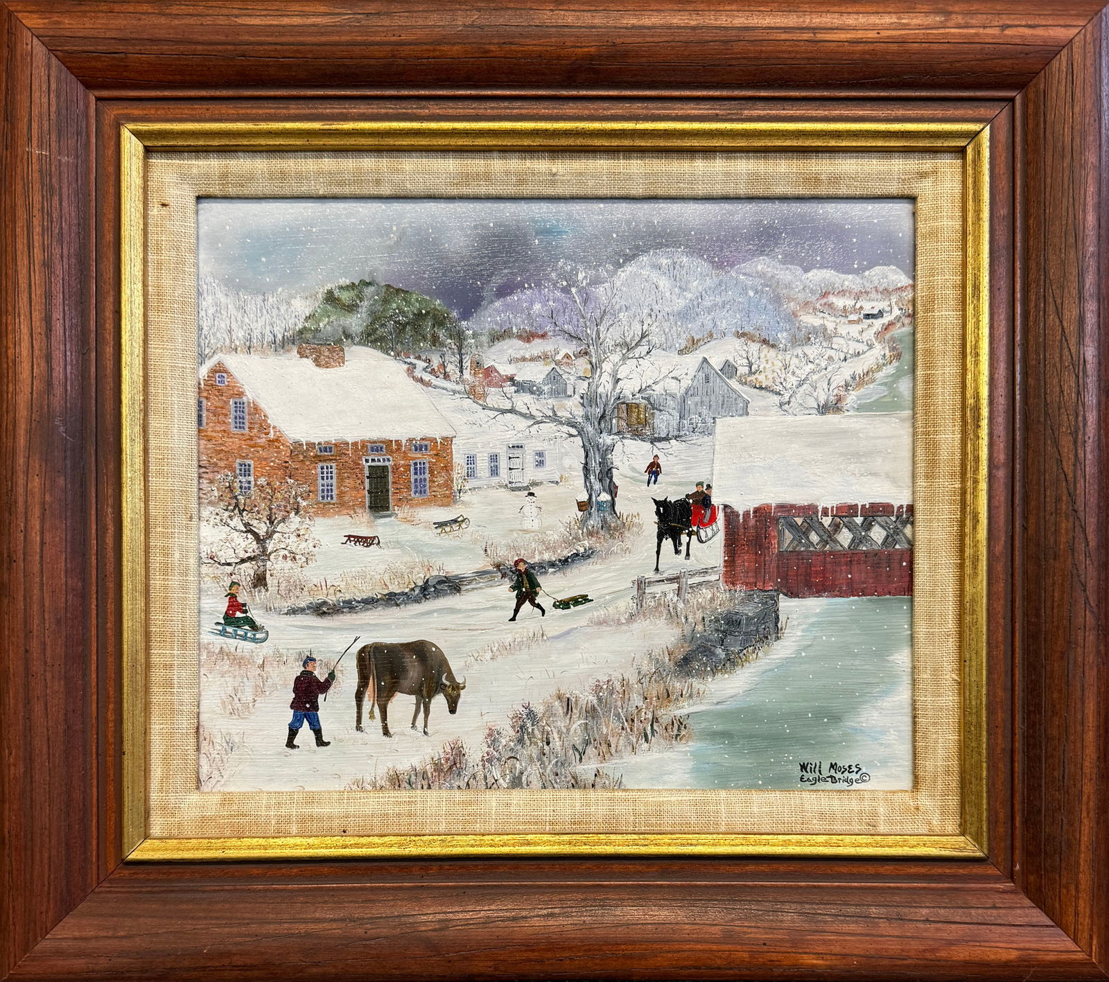 Oil on Board by Will Moses, A Lovely Day (1 of 3)