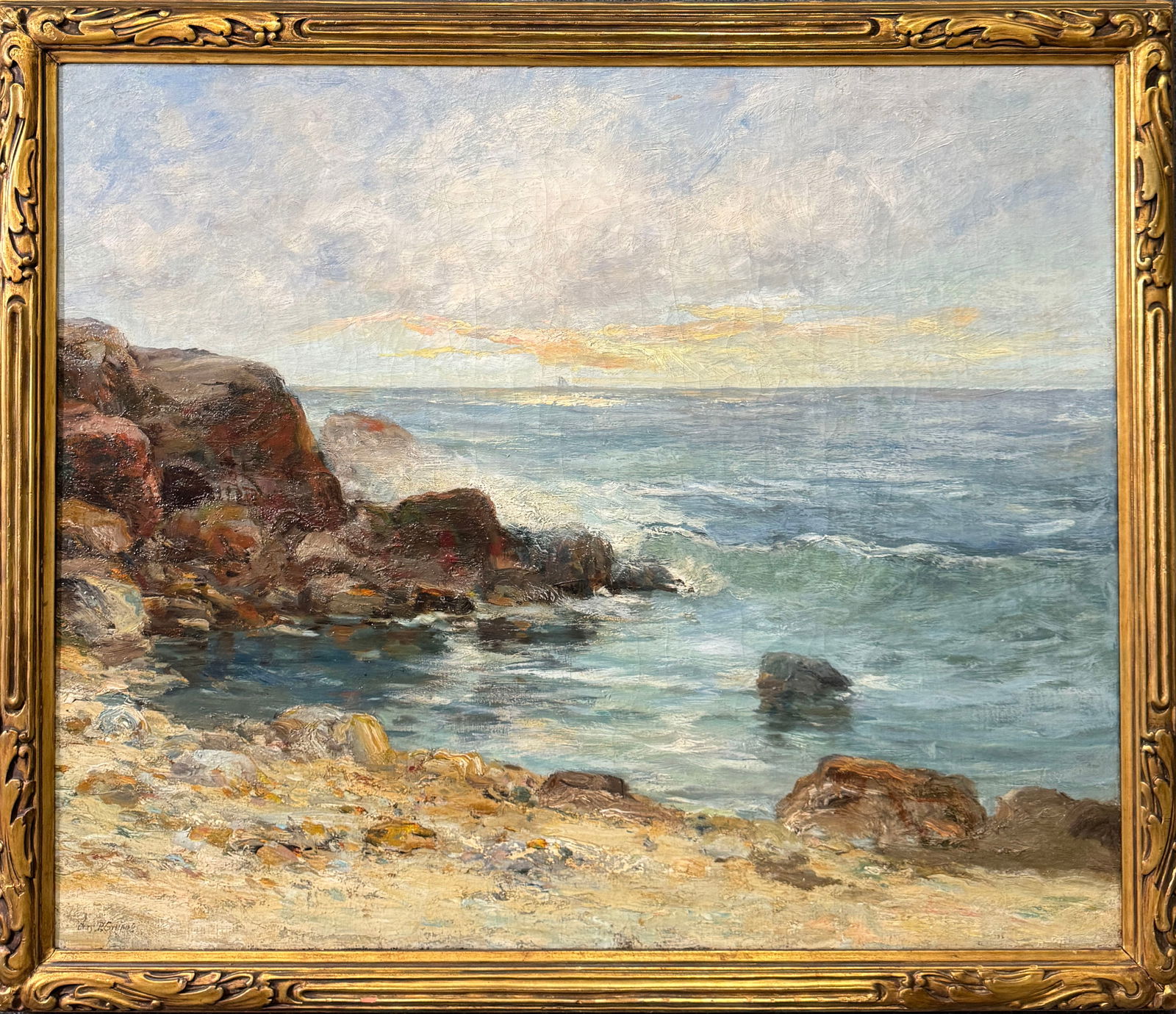 Oil on Canvas by Charles P. Gruppe (1 of 3)