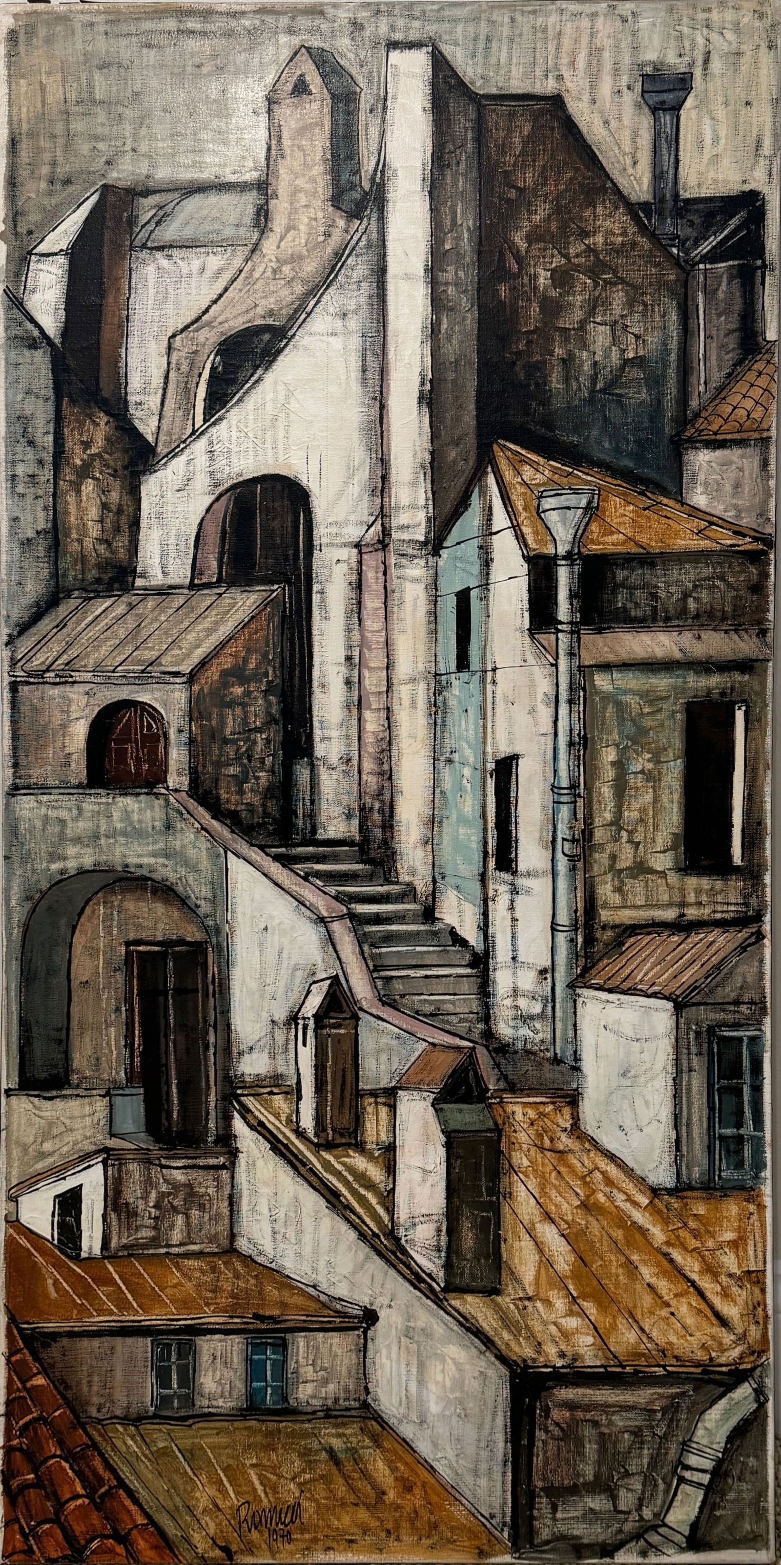 Oil on canvas by Lucio Ranucci (1 of 1)