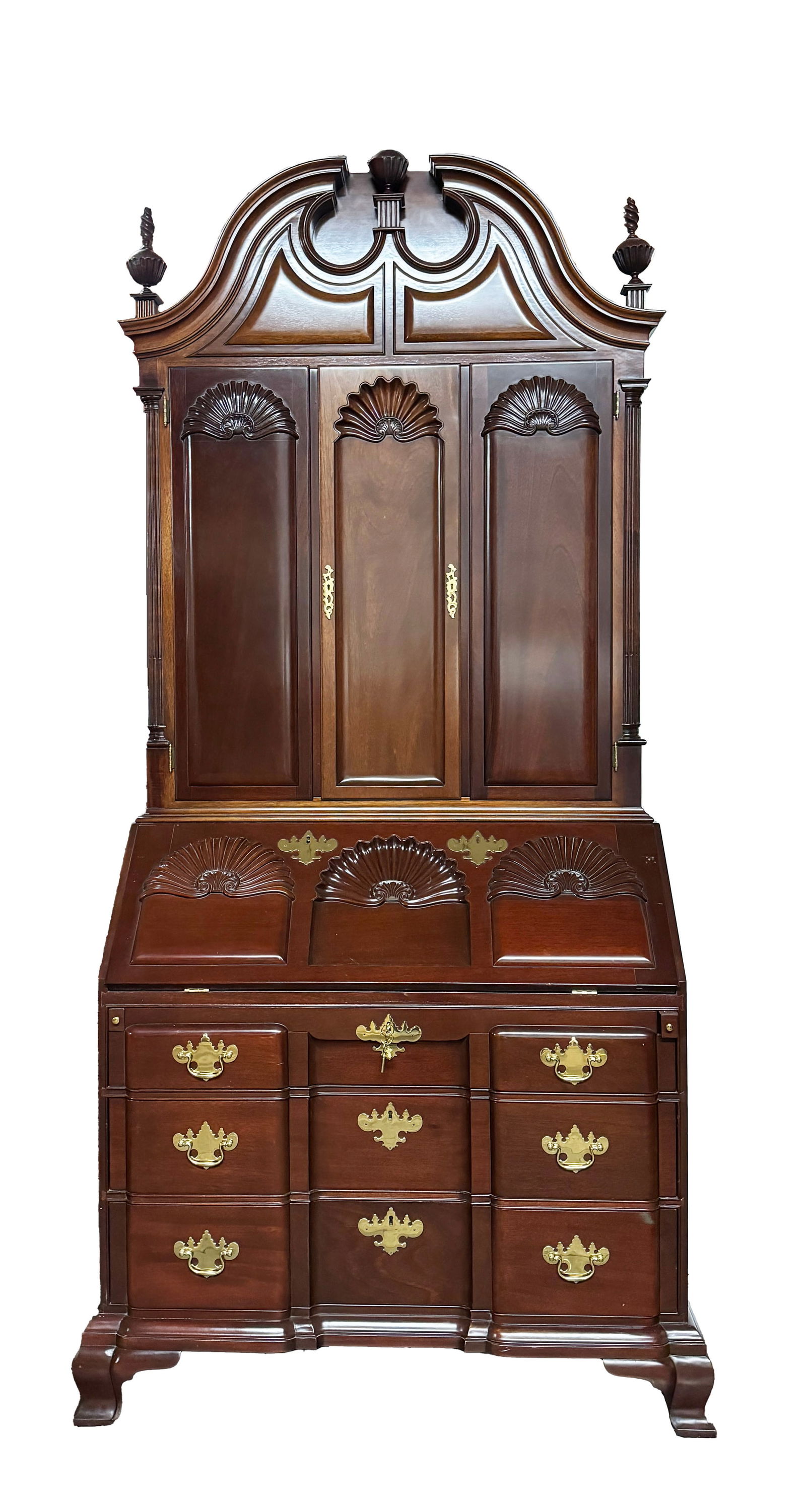 Kindel Winterthur Reproduction Secretary Desk & Bookcase (1 of 3)