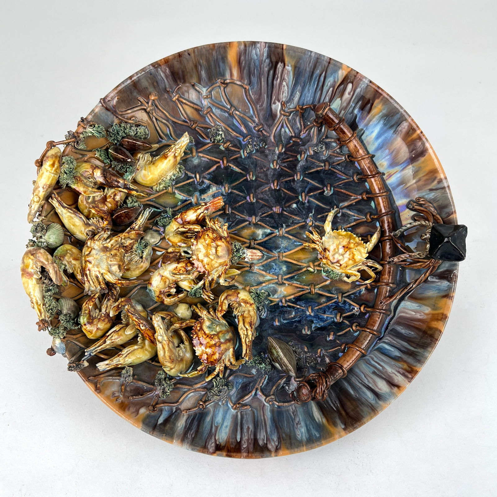 Rafael Bordalo Pinheiro Majolica Charger (1 of 5)
