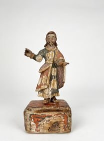 Colonial Polychrome Santos of Jesus