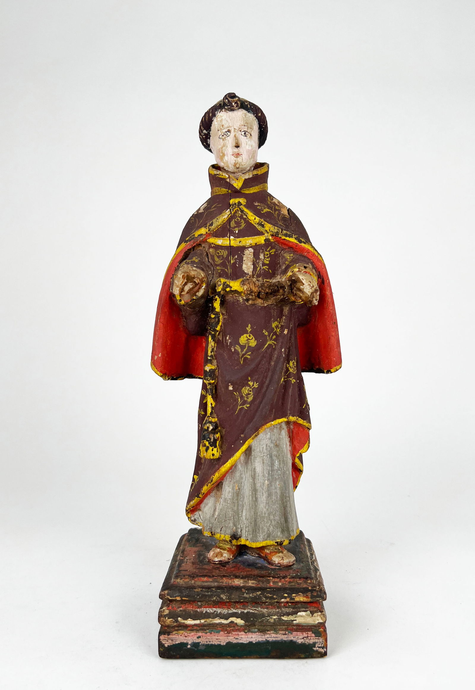 Colornial Polychrome Santos Saint Anthony (1 of 4)