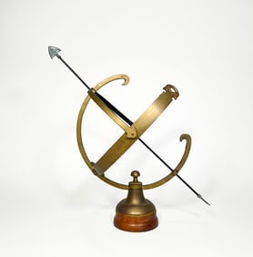 Brass Armillary Sundial Sphere