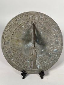 Cast Metal Sundial
