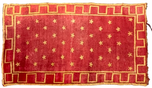 Mid Century Oushak Rug