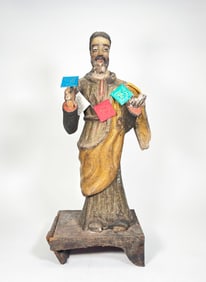 Colonial Polychrome Santos of Saint Joseph