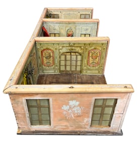 Circa 1900 Miniature Architectural Setting