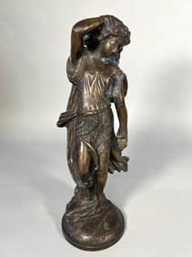 Classical Bronze Female Figure