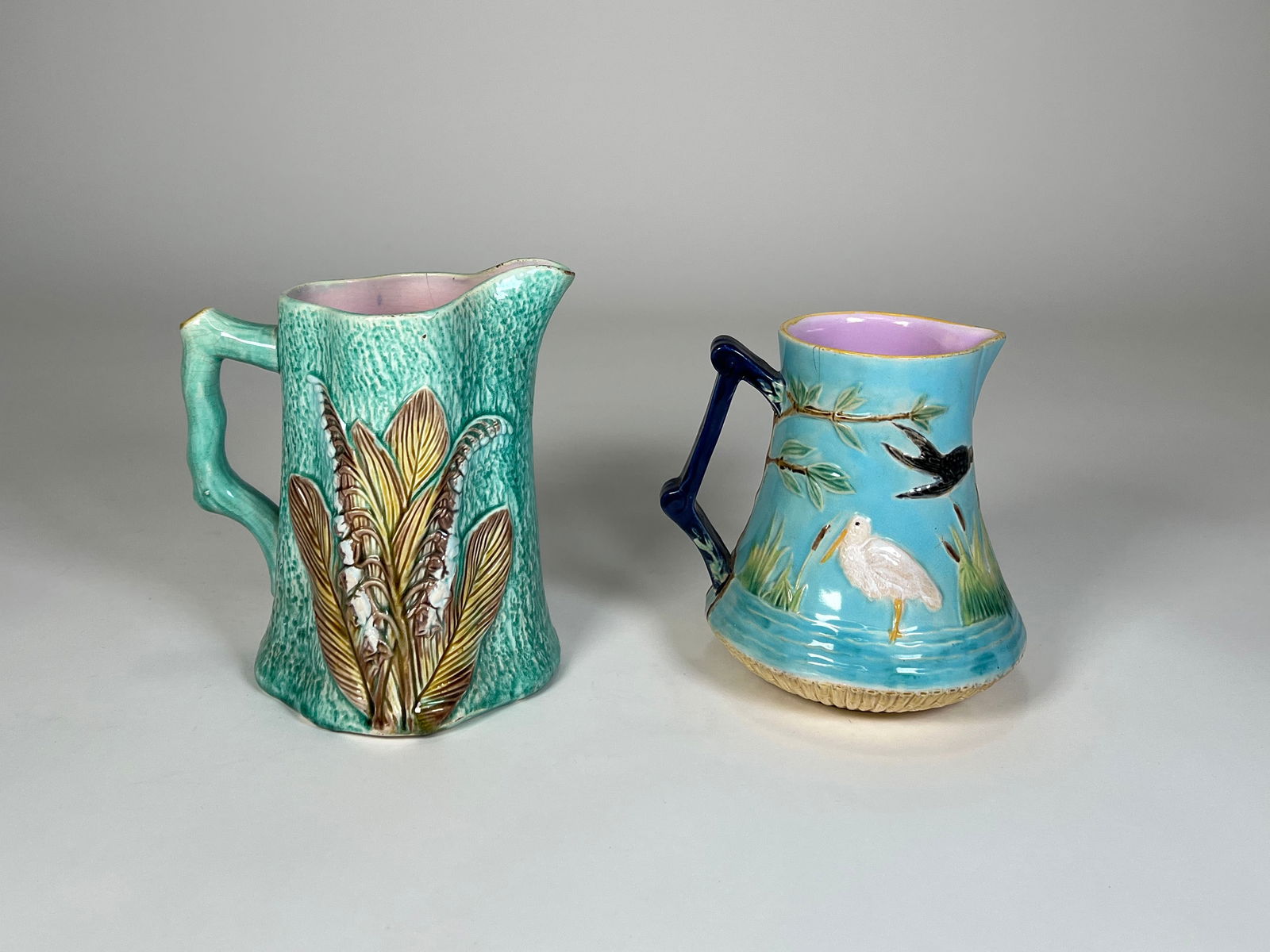 Two Majolica Pitchers (1 of 6)