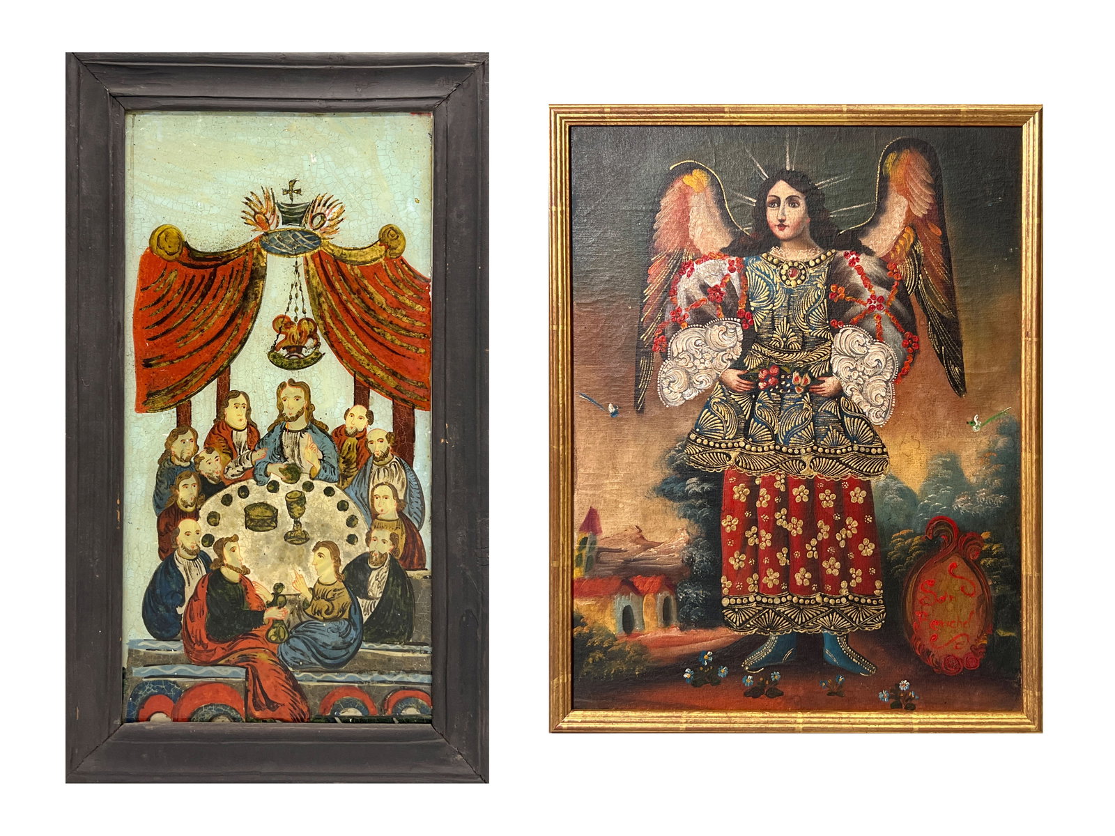Two 19th / 20th Century Religious Paintings (1 of 3)