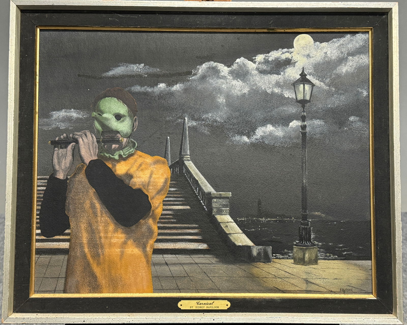 Sidney Rafilson Oil on Board, 'Carnival' (1 of 5)