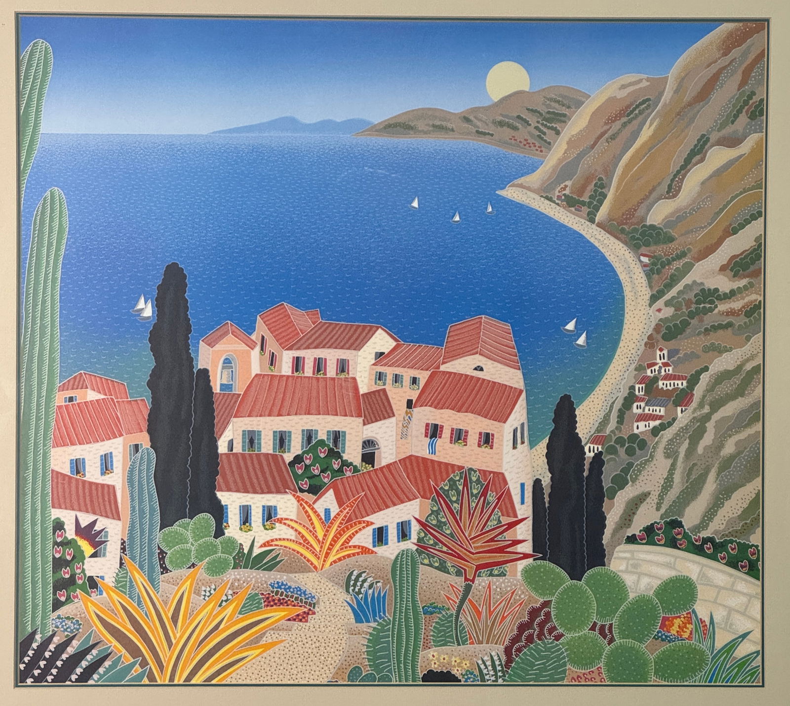 "La Cote D'Azur" by Thomas Mcknight (1 of 3)
