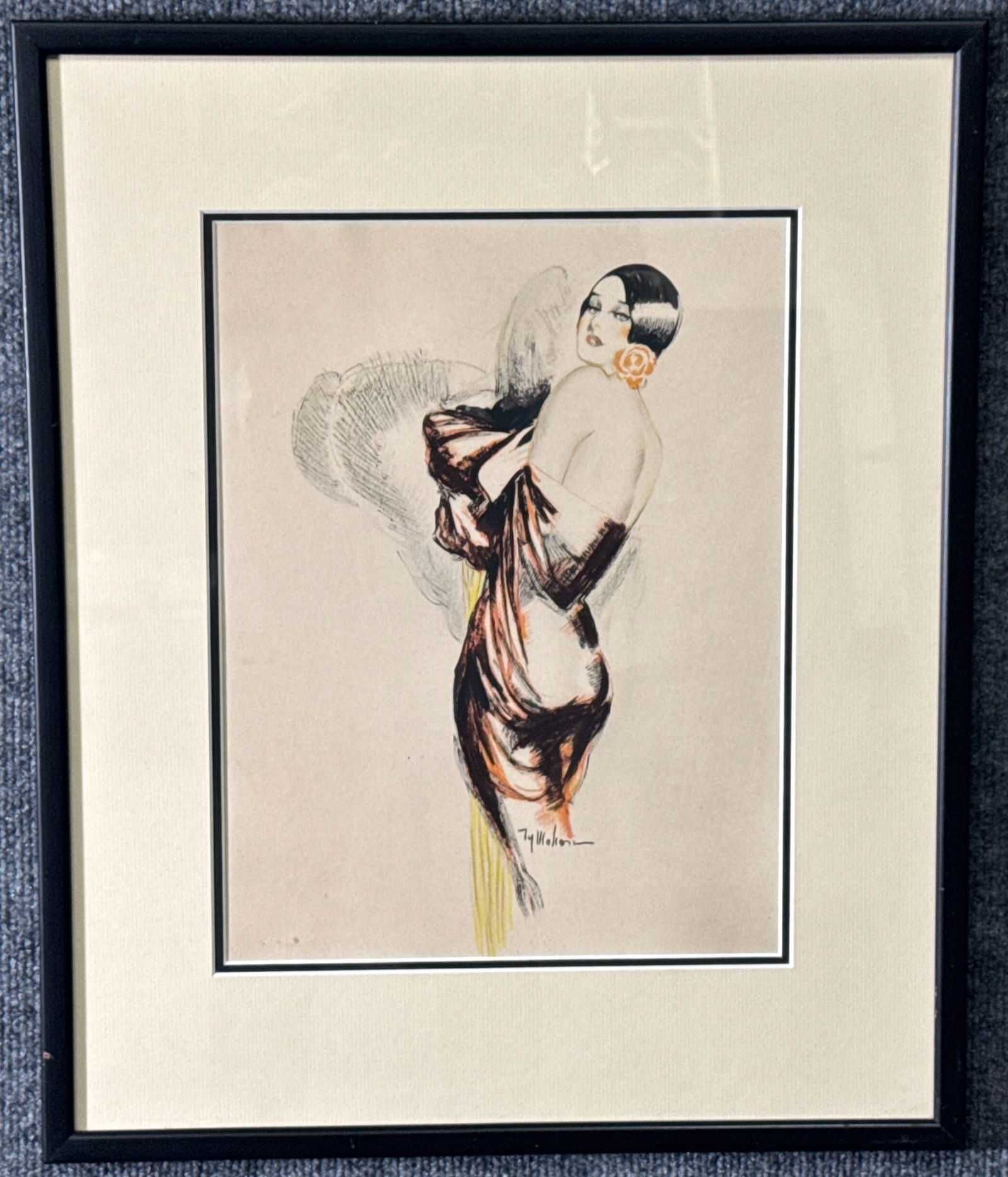 Art Deco Style Figure Study, Ty Mahon (1 of 4)