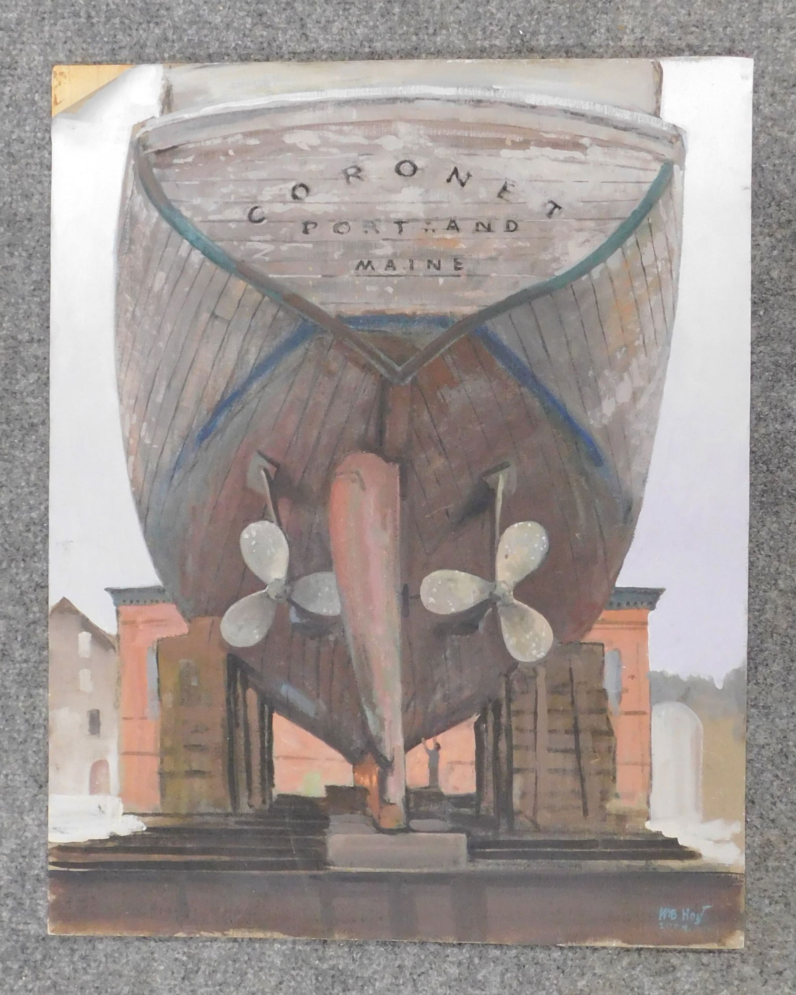 William Brewster Hoyt Oil on Canvas (1 of 5)