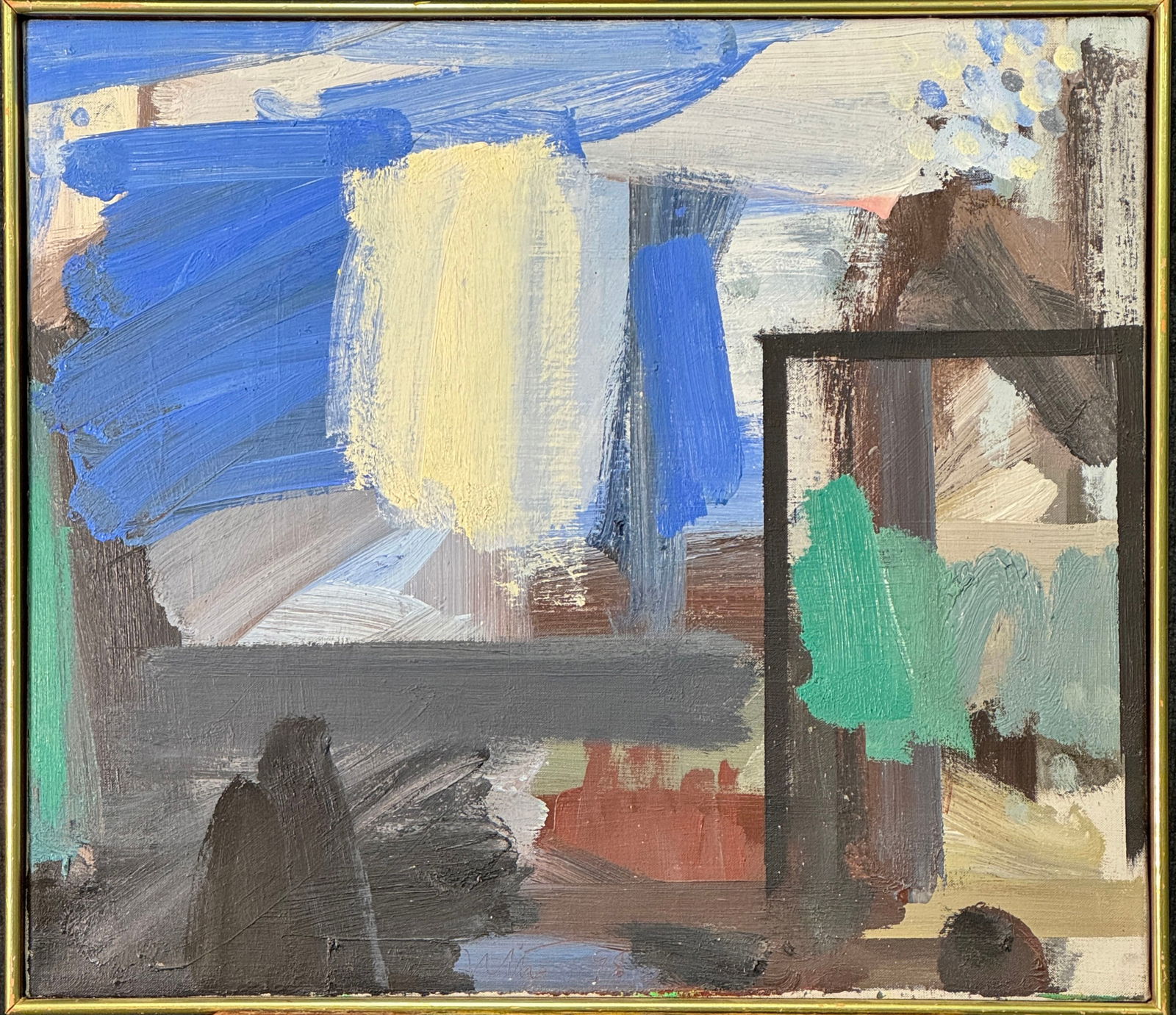 Oil on Canvas by Don Smith, Winter (1 of 3)