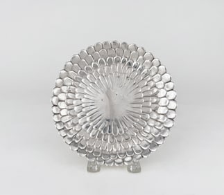 Tiffany & Co. Sterling Silver Petal-Patterned Dish 25208