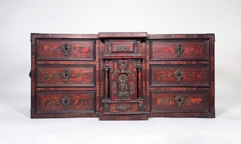 Spanish Baroque Table Cabinet