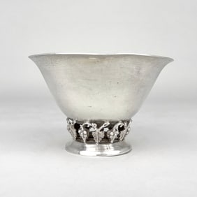 Woodside Sterling Co. Footed Bowl