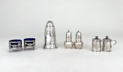 Silver Salt & Pepper Lot