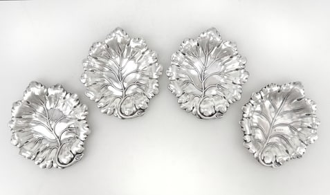 Set of 4 Elkington and Co. Nut Dishes