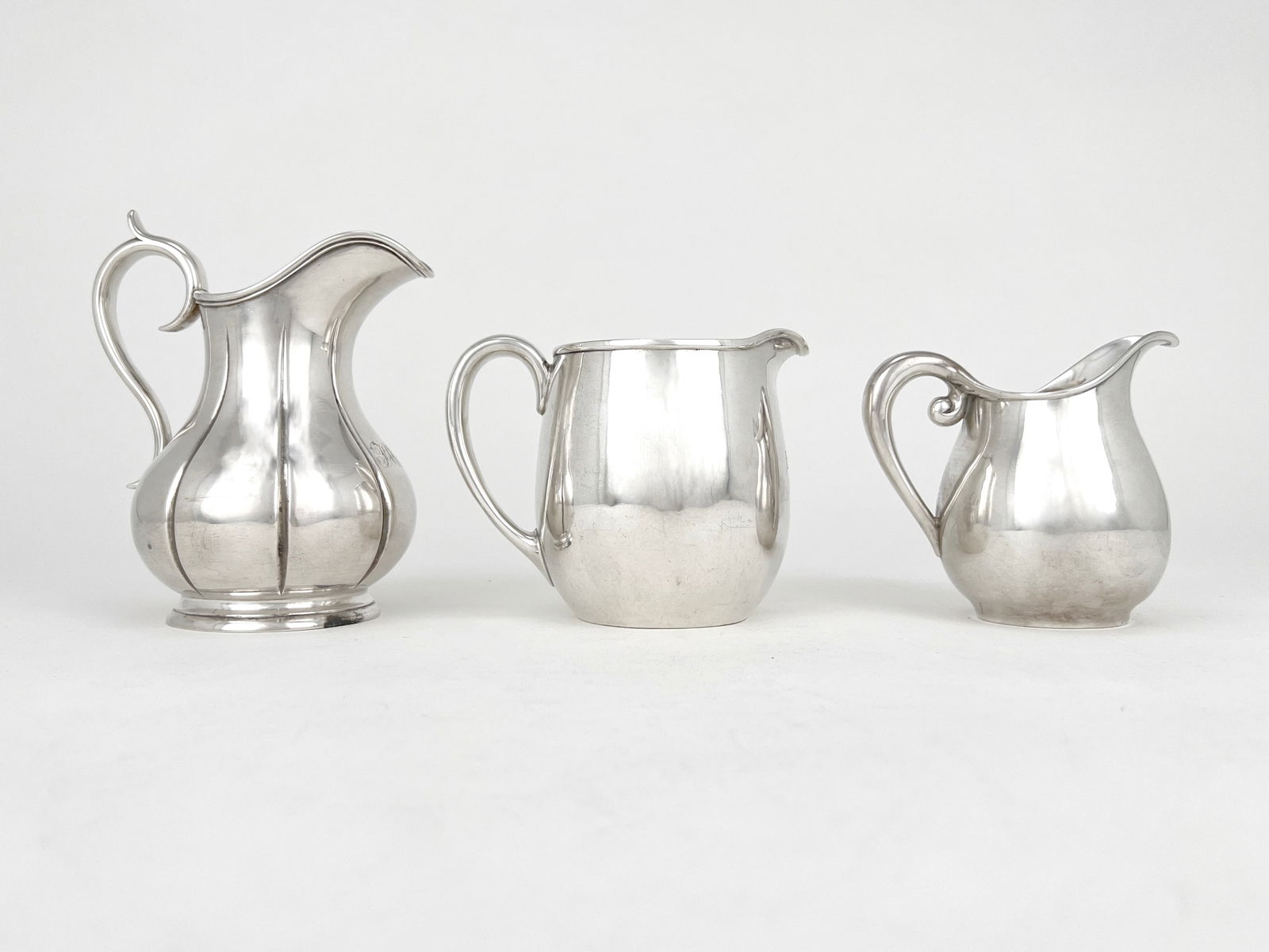 Three Silver Pitchers (1 of 5)