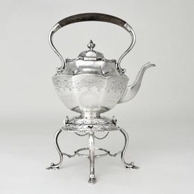 Sterling Silver Tilting Kettle by Black Starr & Frost